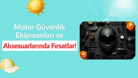 Motor Güvenlik Ekipmanları ve Aksesuarlarında Fırsatlar!
