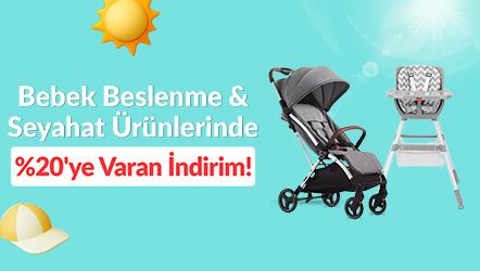 Bebek Beslenme & Seyahat Ürünlerinde %20'ye Varan İndirim!