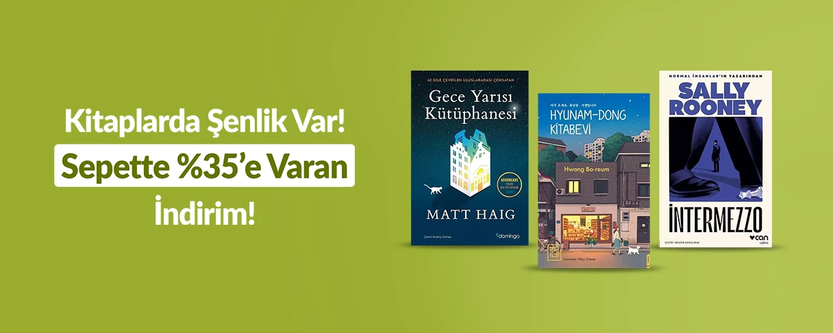 Kitaplarda Şenlik Var! Sepette %35’e Varan İndirim!