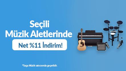 Seçili Müzik Aletlerinde Sepette Net %11 İndirim!