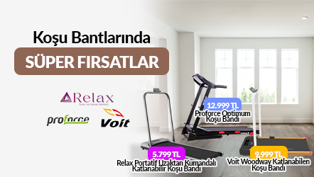 Koşu Bantlarında Süper Fırsatlar