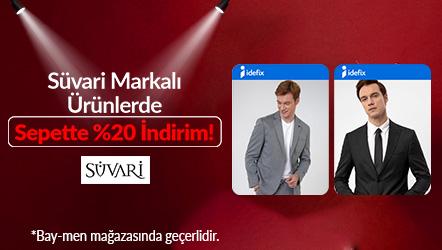 Süvari Markalı Ürünlerde Sepette %20 İndirim