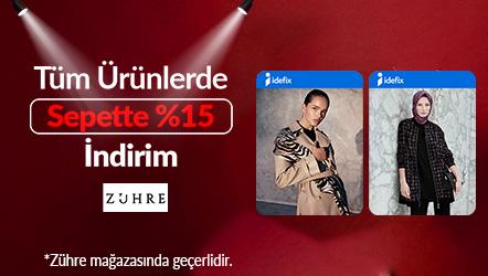 Tüm Ürünlerde Sepette %15 İndirim!