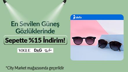 En Sevilen Güneş Gözlüklerinde Sepette %15 İndirim!