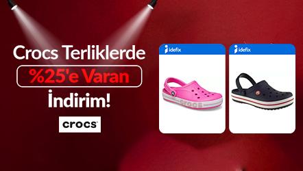 Crocs Terliklerde %25'e Varan İndirim!