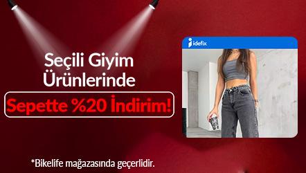 Seçili Giyim Ürünlerinde Sepette %20 İndirim!