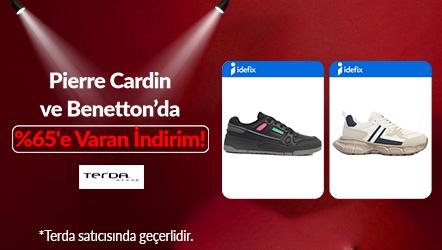 Pierre Cardin ve Benetton Marka Ürünlerde %65'e Varan İndirim!