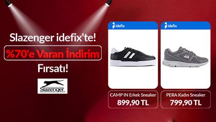 Slazenger idefix'te! %70'e Varan İndirim Fırsatı!