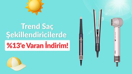 Trend Saç Şekillendiricilerde %13'e Varan İndirim!
