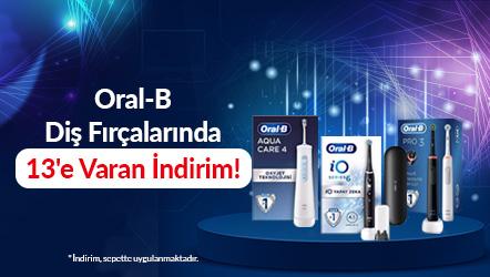 Oral-B Diş Fırçalarında %13'e Varan İndirim!