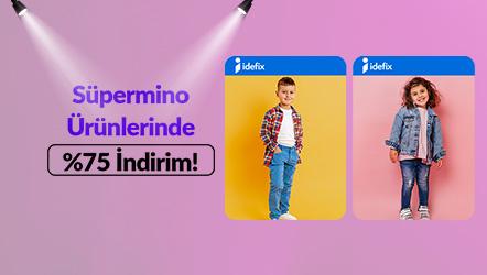 Süpermino Ürünlerinde %75 İndirim!