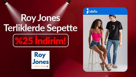 Roy Jones Terliklerde Sepette %20 İndirim!