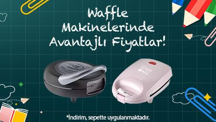 Waffle Makinelerinde Avantajlı Fiyatlar!