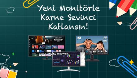 Yeni Monitörle Karne Sevinci Katlansın!