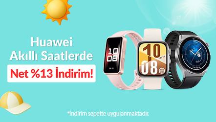 Huawei Akıllı Saatlerde Net %13 İndirim!