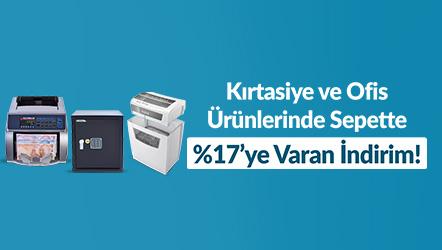 Kırtasiye ve Ofis Ürünlerinde Sepette %17’ye Varan İndirim!
