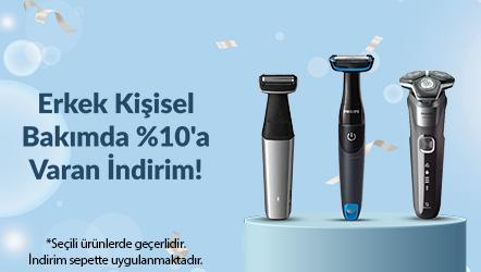 Erkek Kişisel Bakımda %10'a Varan İndirim!