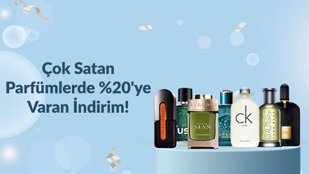 Çok Satan Parfümlerde %20'ye Varan İndirim!