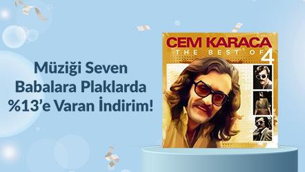 Müziği Seven Babalara Plaklarda %13’e Varan İndirim!