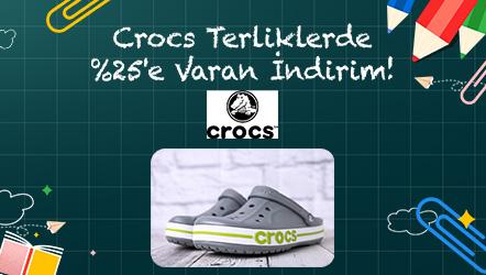 Crocs Terliklerde %25'e Varan İndirim!