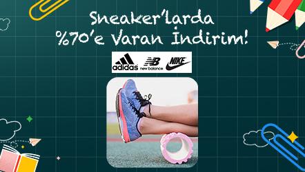 Sneaker'larda %70’e Varan İndirim!