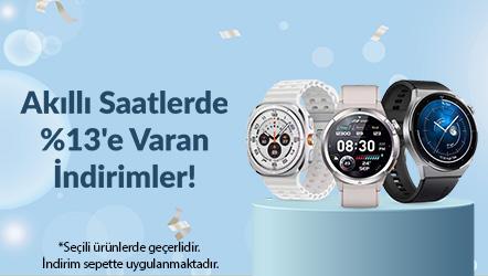 Akıllı Saatlerde %13'e Varan İndirimler!