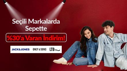 Seçili Markalarda Sepette %30'a Varan İndirim!