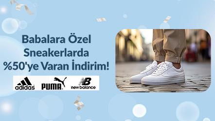 Sneakerlarda %50'ye Varan İndirim!