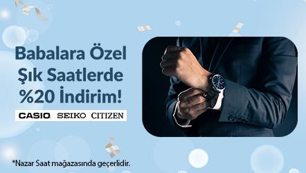 Babalara Özel Şık Saatlerde %20 İndirim!