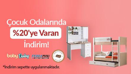 Çocuk Odalarında %20'ye Varan İndirim!