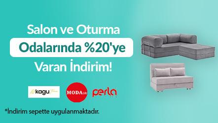 Salon ve Oturma Odalarında %20'ye Varan İndirim!