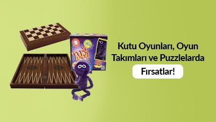 Kutu Oyunları, Oyun Takımları ve Puzzlelarda Fırsatlar!