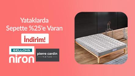 Yataklarda Sepette %20'ye Varan İndirim!