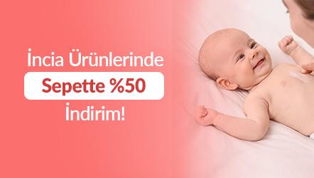 İncia Ürünlerinde Sepette %50 İndirim!