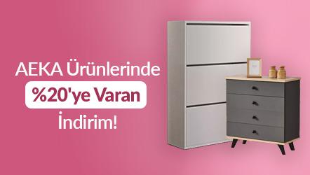AEKA markalı ürünlerde %20'e varan indirim