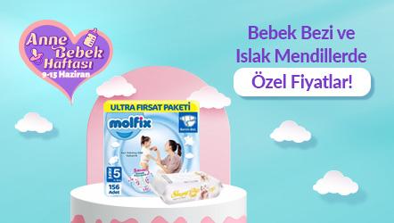 Bebek Bezi ve Islak Mendillerde Özel Fiyatlar!