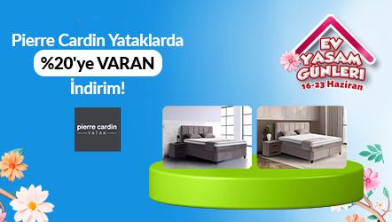 Pierre Cardin Yataklarda %20'ye varan indirim