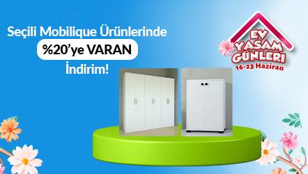 Seçili Mobilique ürünlerinde %20'ye varan indirim
