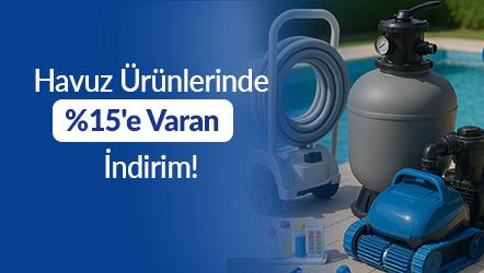 Havuz Ürünlerinde %15'e Varan İndirim