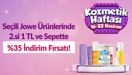 Seçili Jowe Ürünlerinde 2.si 1 TL Seçili Jowe Ürünlerinde Sepette %35 İndirim Fırsatı