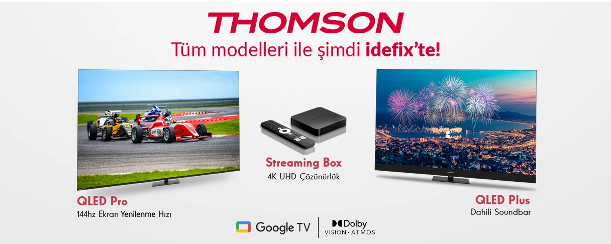 Thomson Tüm Modelleri İle Şimdi Satışta!