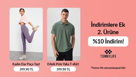 İndirimlere Ek 2. Ürüne %10 İndirim! (Tommylife)