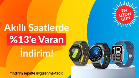 Akıllı Saatlerde %13'e Varan İndirim!