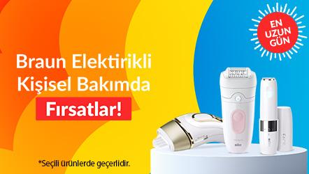 Braun Elektirikli Kişisel Bakımda Fırsatlar!