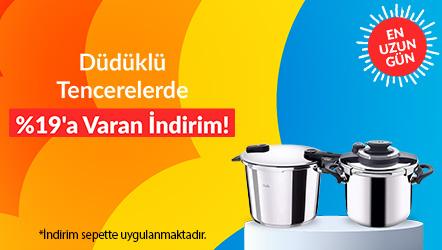 Düdüklü Tencerelerde %19'a Varan İndirim!