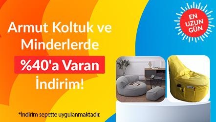 Armut Koltuk ve Minderlerde %40'a Varan İndirim!