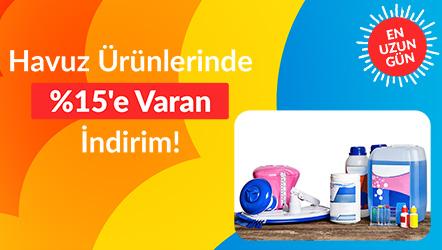 Havuz Ürünlerinde %15'e Varan İndirim