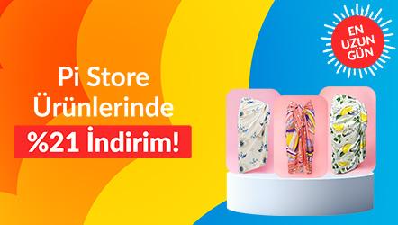 Pi Store Ürünlerinde %21 İndirim