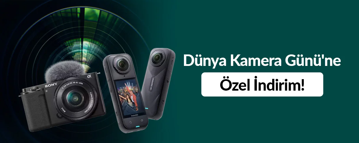 Dünya Kamera Günü'ne Özel Fırsatlar