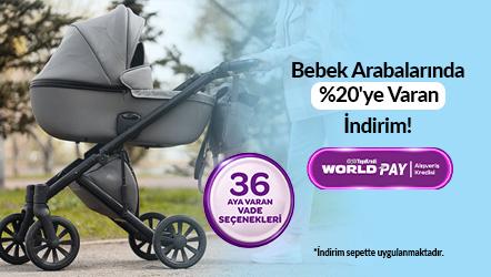 Bebek Arabalarında Sepette %20'ye Varan İndirim